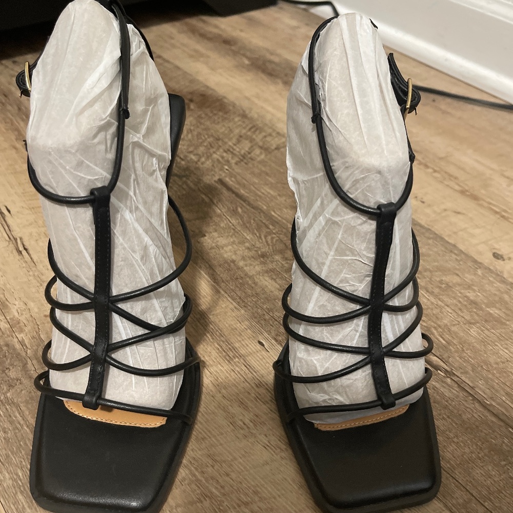MissLola- Spring Party Heels (Black)